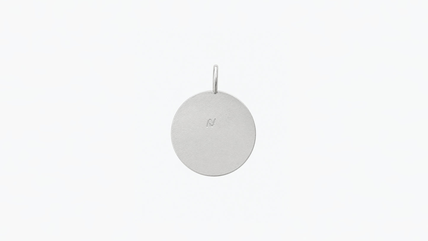 Ancient coin pendant Compass aus Silber 925 - Bild 3 von Lulu Amani