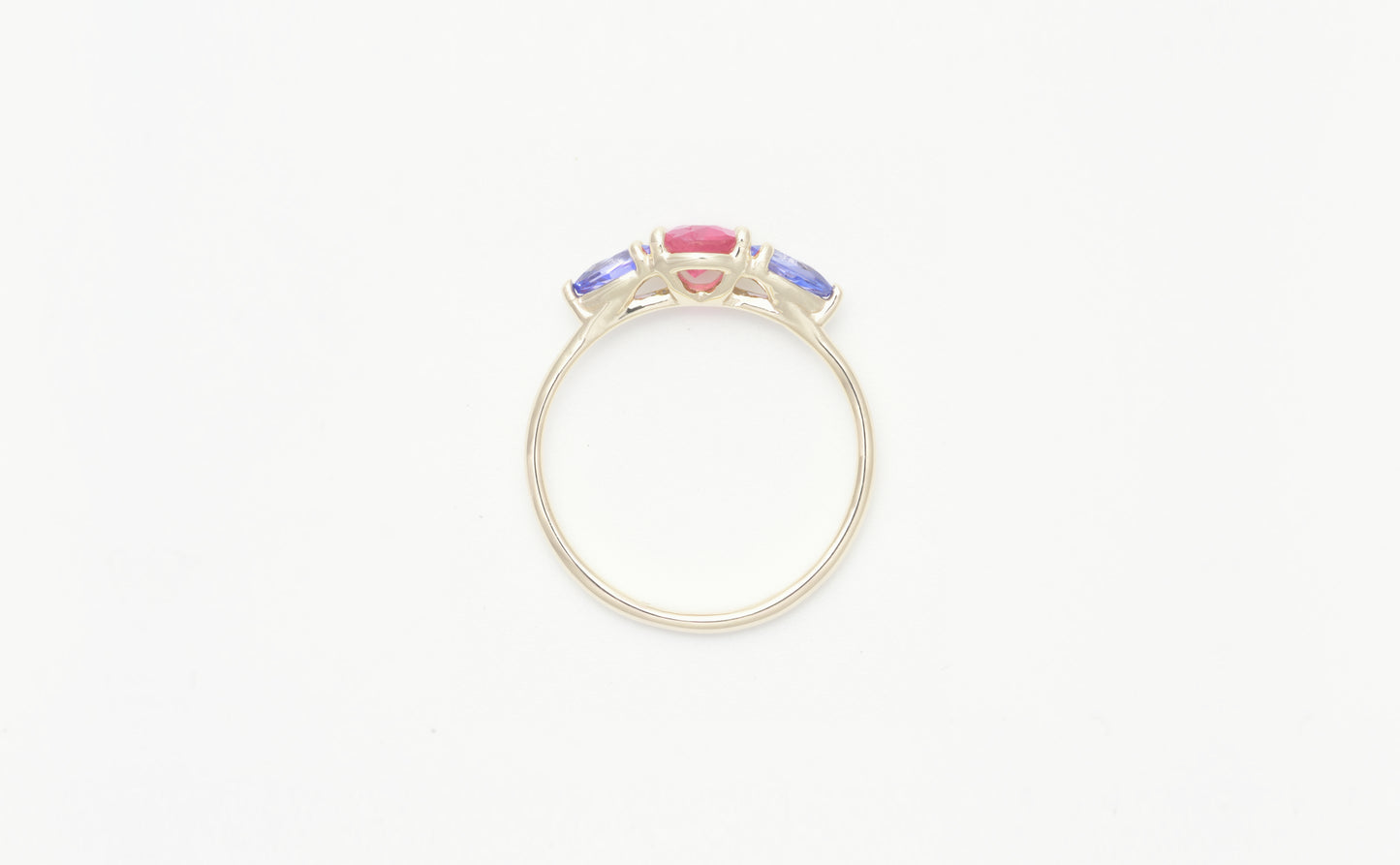 Trilogie Spinell Tansanit 14k Gold