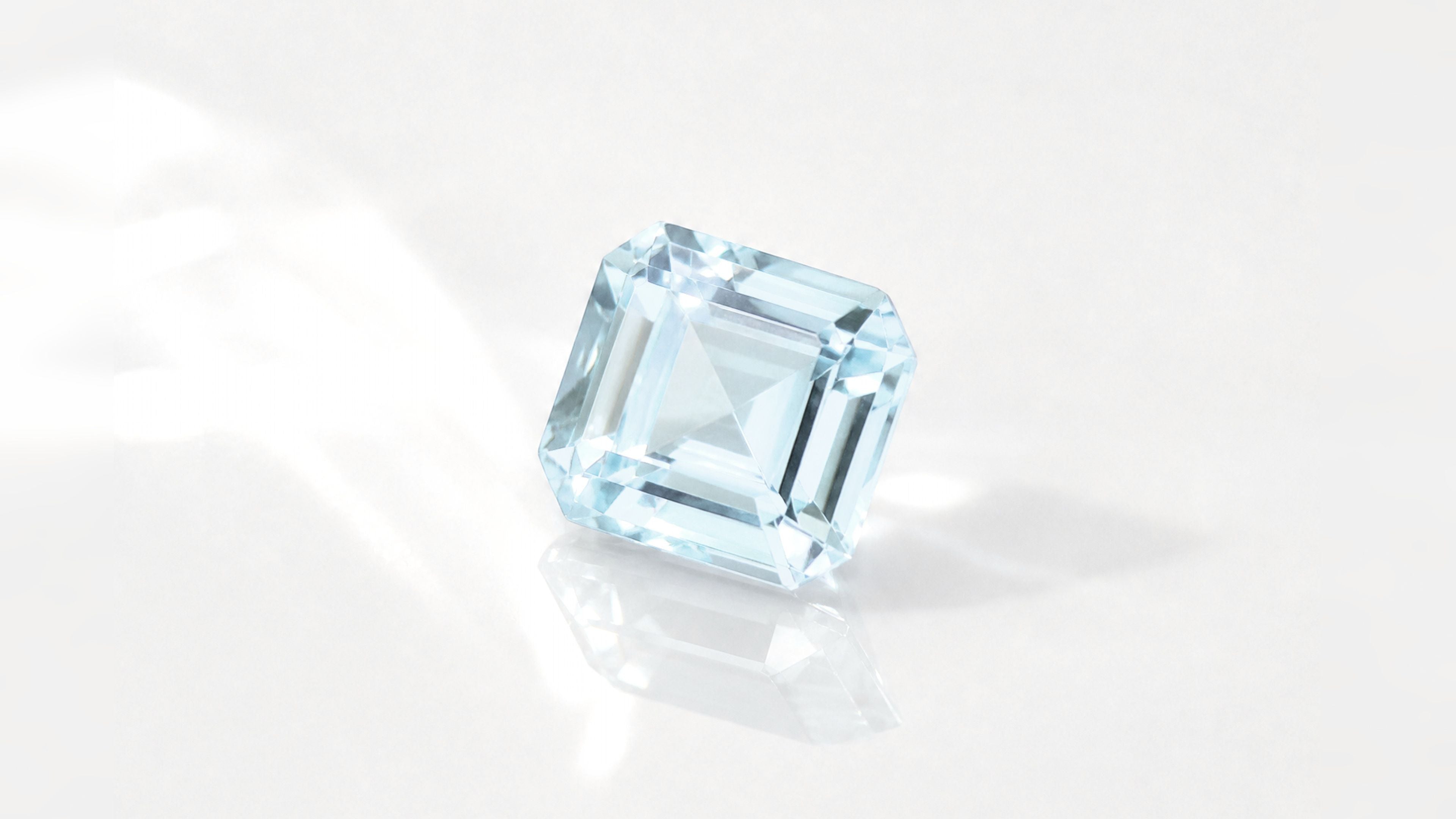 Signet Ring Aquamarine | Ring aus Silber 925 mit Aquamarin oktagon Schliff aus unbekannt (1,8 ct) - Bild 3 von Lulu Amani