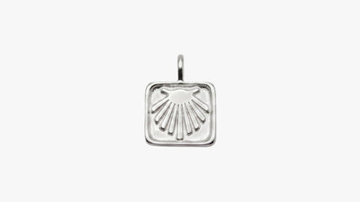 Camino de Santiago Charm square (10 x 9mm)