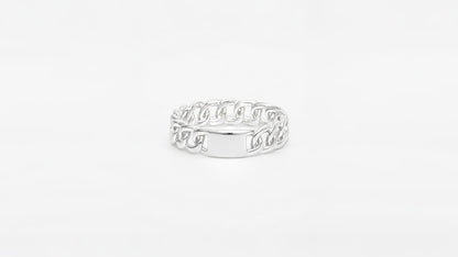 Cuban chain | Ring aus Silber 925 - Bild 2 von Lulu Amani