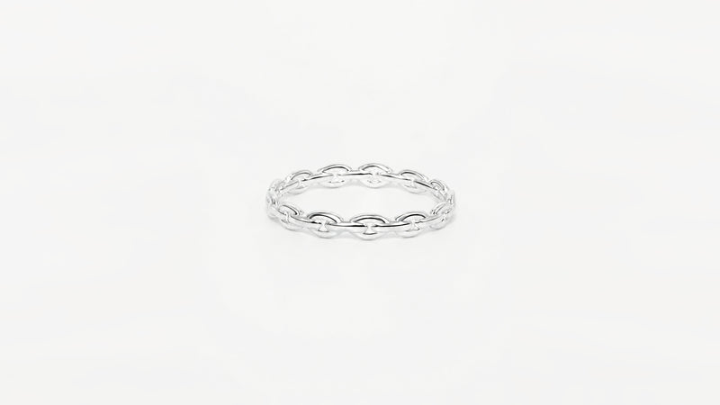 chain | Ring aus Silber 925 von Lulu Amani