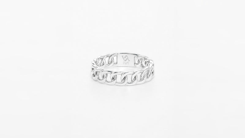 Cuban chain Ring medium