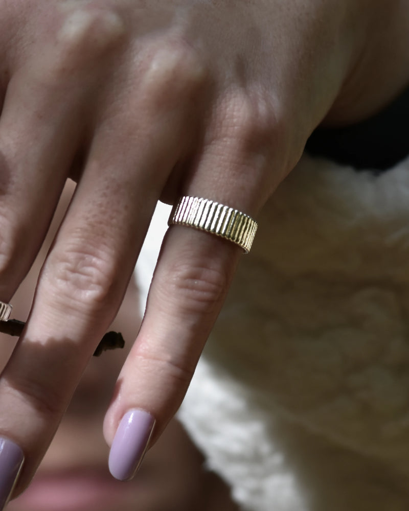 Ripple | Ring aus Silber 925 von Lulu Amani