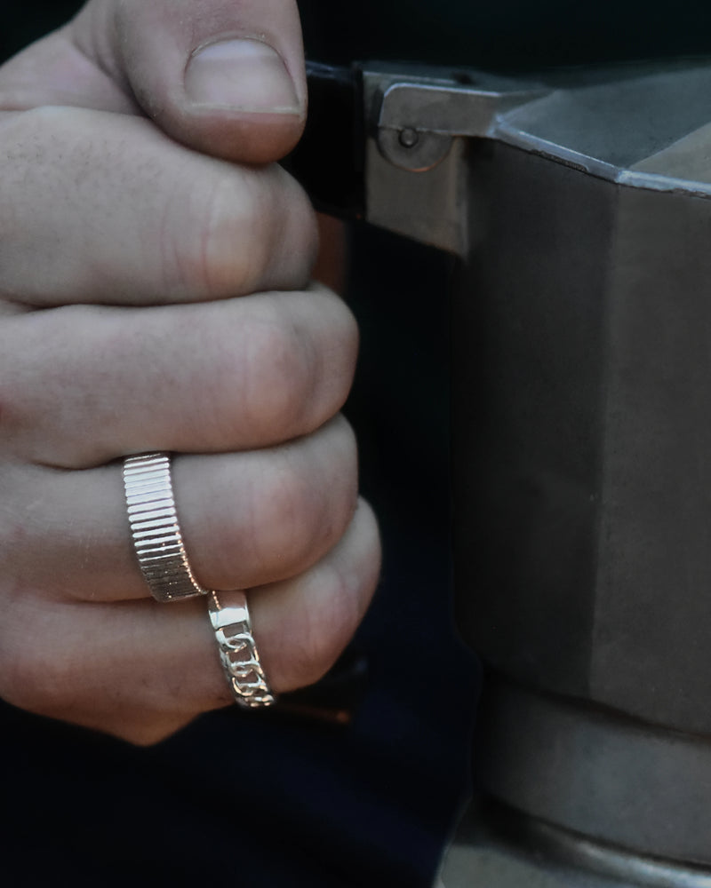 Cuban chain | Ring aus Silber 925 von Lulu Amani