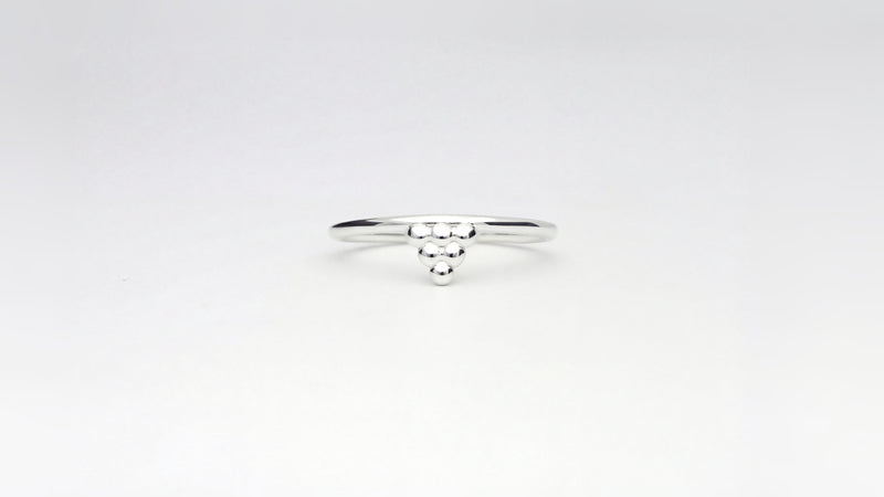 Dot | Ring aus Silber 925 von Lulu Amani