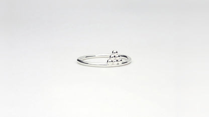 Dot | Ring aus Silber 925 - Bild 2 von Lulu Amani