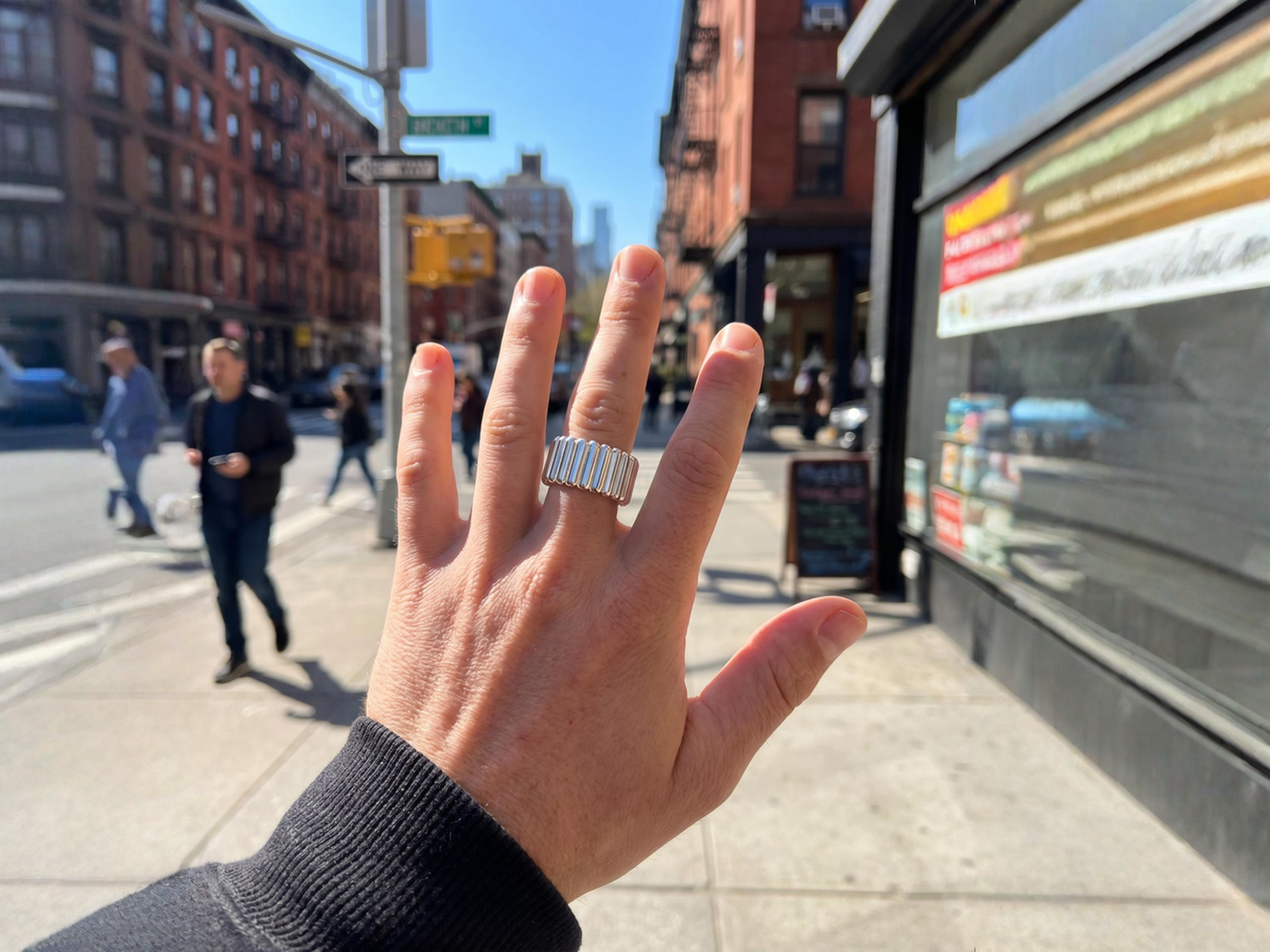Ripple | Ring aus Silber 925 - Lifestyle von Lulu Amani