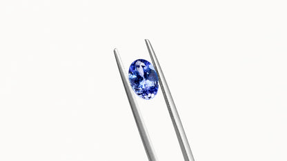 Tensor | Ring aus Silber 925 mit Tansanit oval Schliff aus Tansania (0,37 ct) - Bild 4 von Lulu Amani