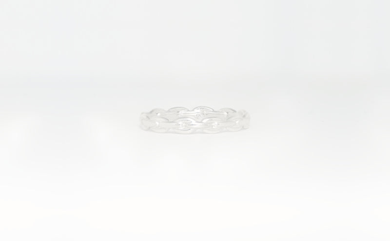 Kettenring oval thin