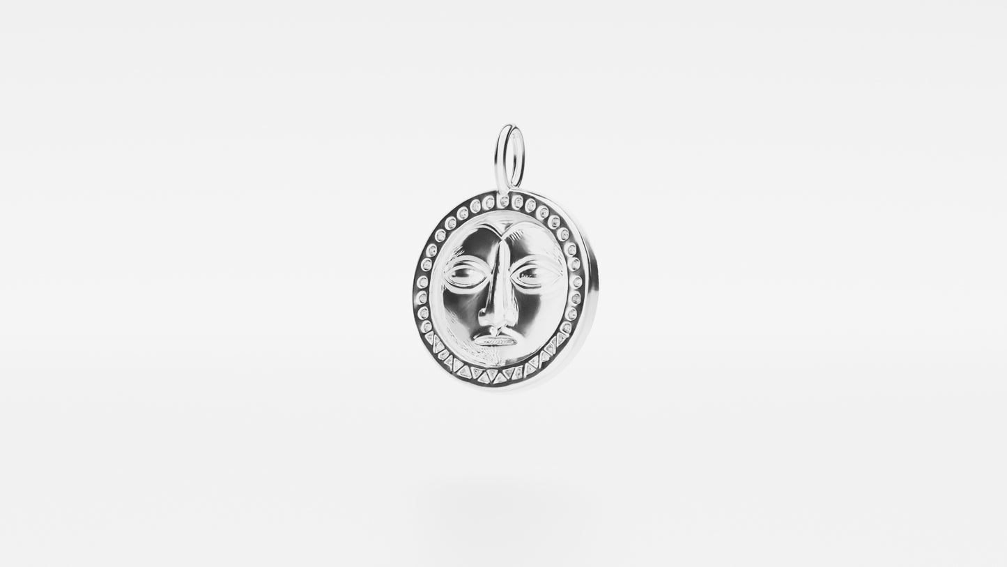 Ancient coin | Pendant made of Silver 925 - Image 2 of Lulu Amani