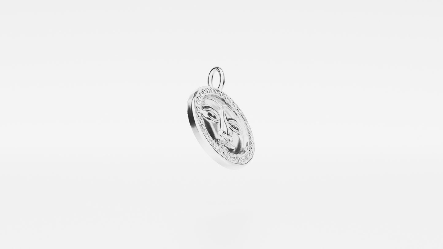 Ancient coin | Pendant made of Silver 925 - Image 3 of Lulu Amani