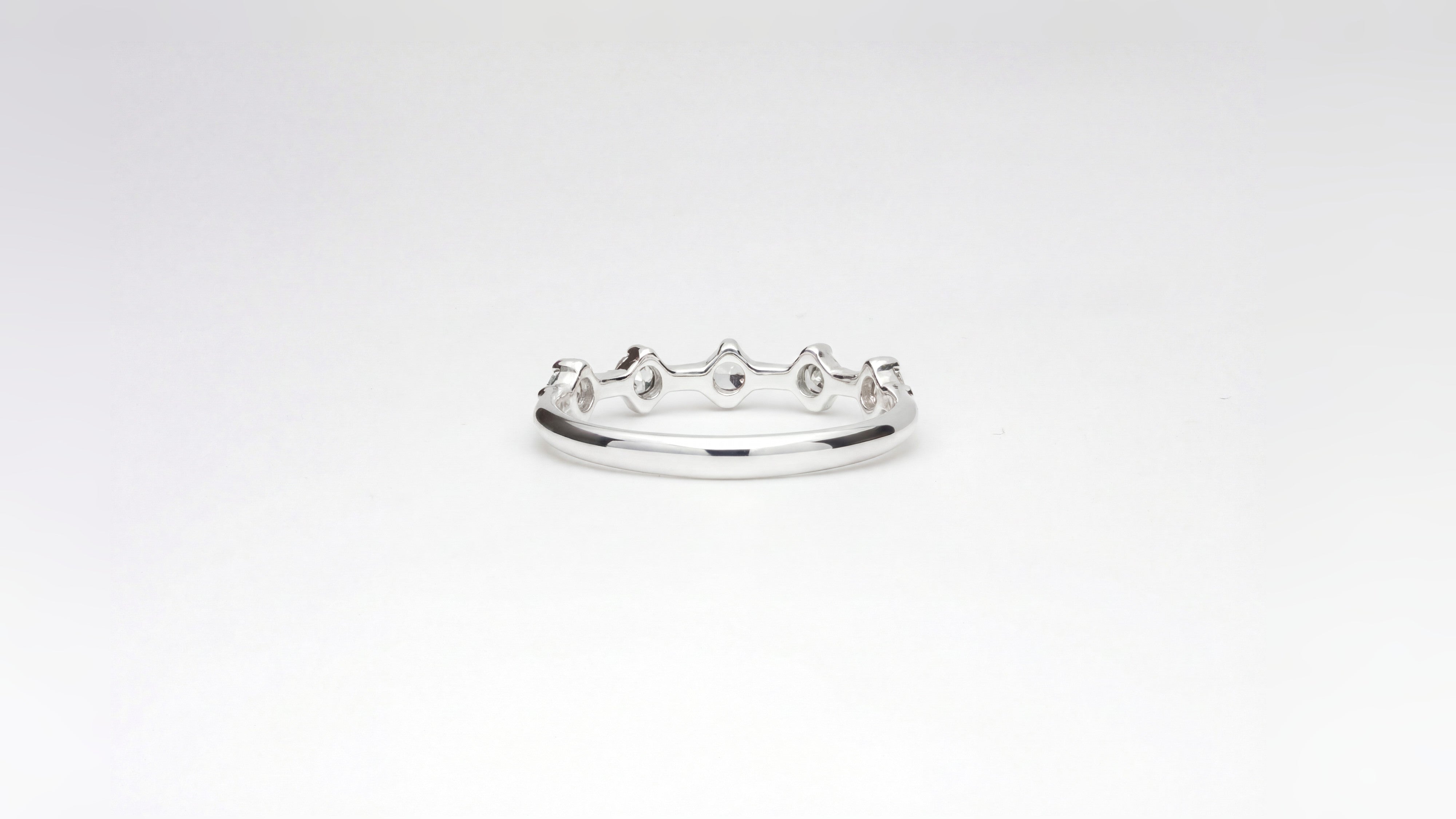 Gap | Ring aus Silber 925 mit weisser Zirkon - Bild 3 von Lulu Amani