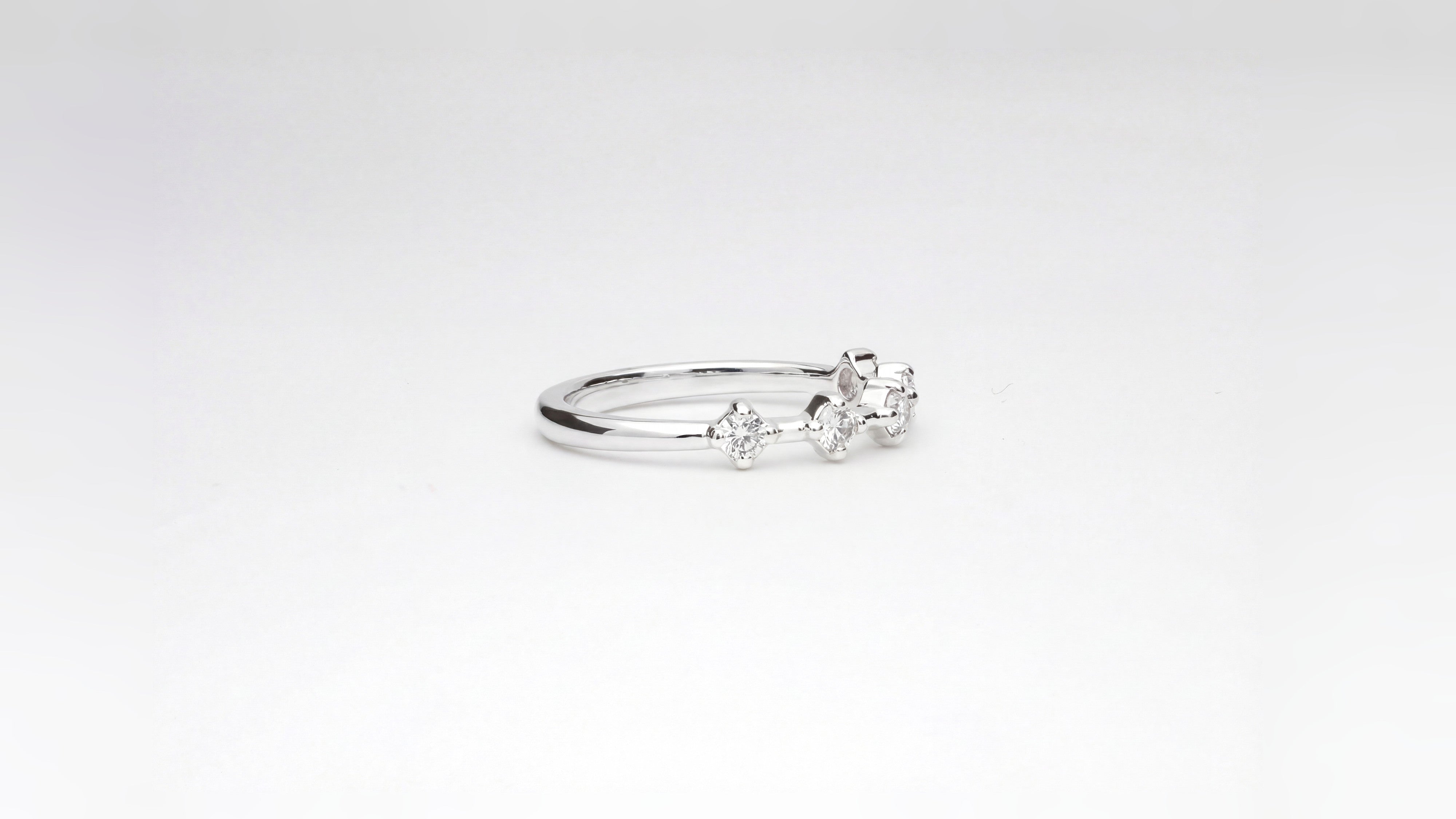 Gap | Ring aus Silber 925 mit weisser Zirkon - Bild 2 von Lulu Amani