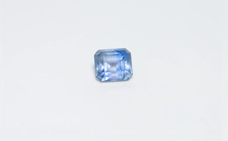Saphir mit Saphir oktagon Schliff aus Tansania (1,57 ct) von Lulu Amani