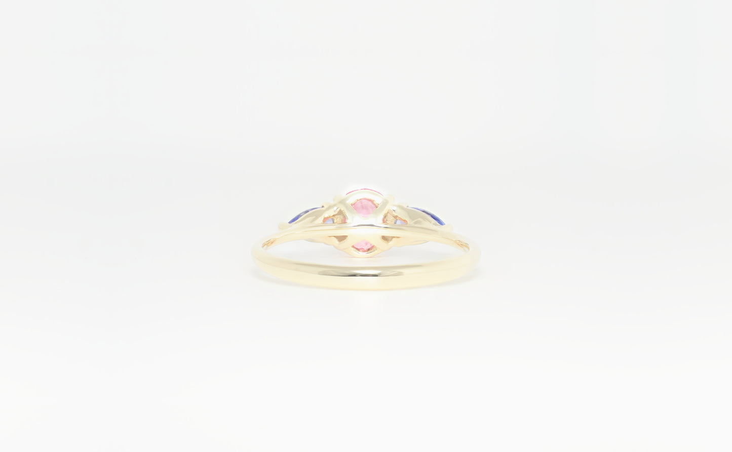 Trilogie Spinell Tansanit 14k Gold