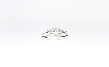 Trilogie | Ring aus Silber 925 mit Tansanit oval Schliff aus Tansania (0,45 ct) - Bild 3 von Lulu Amani