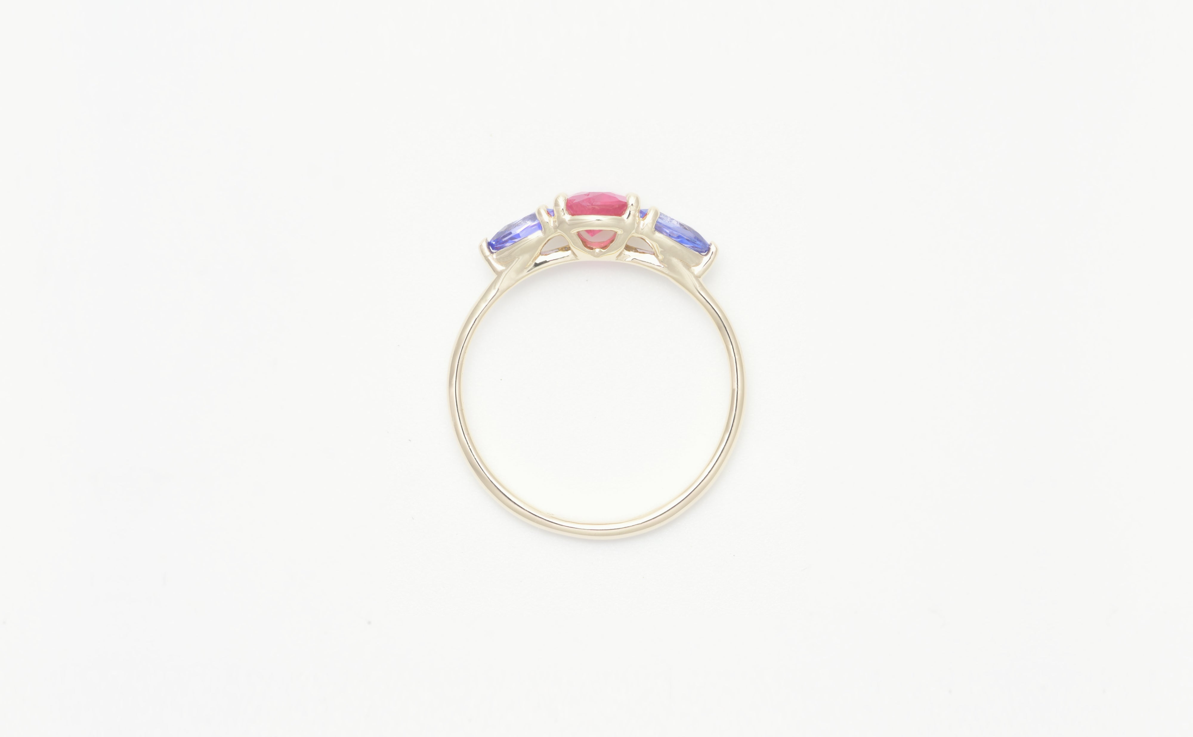 Trilogy Spinel Tanzanite 14K gold