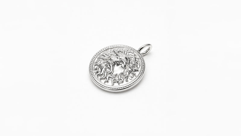 Ancient coin pendant Zeus | Anhänger aus Sterling silver von Lulu Amani
